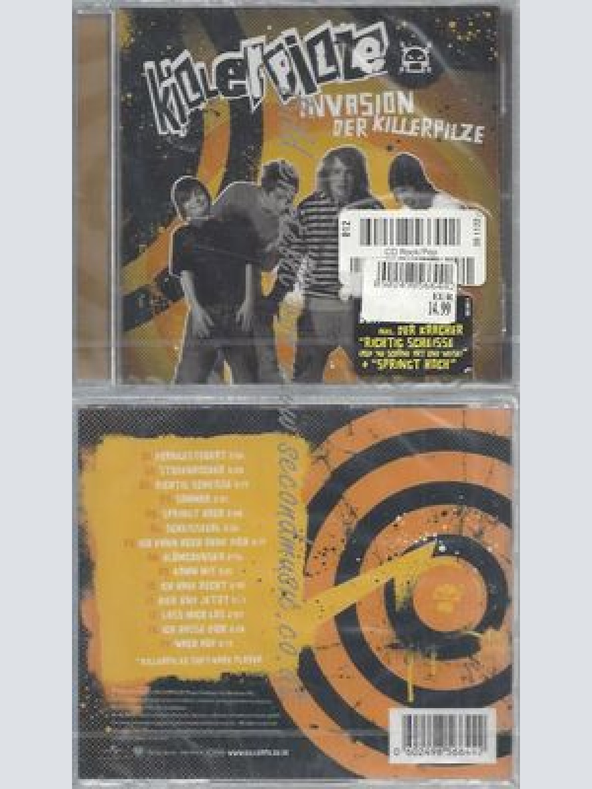 CD--KILLERPILZE--INVASION DER KILLERPILZE | ENHANCED