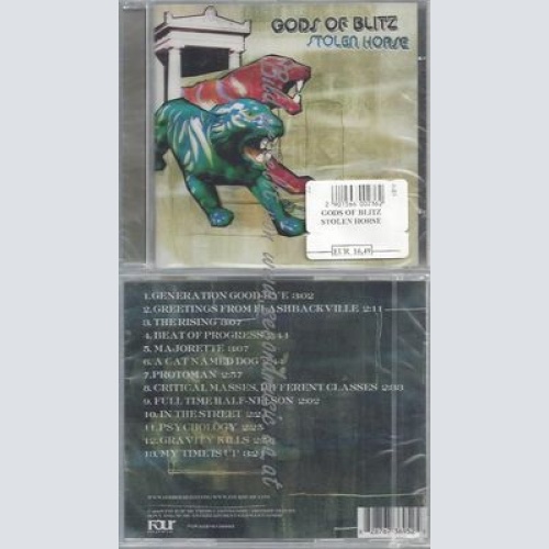CD--GODS OF BLITZ--STOLEN HORSE