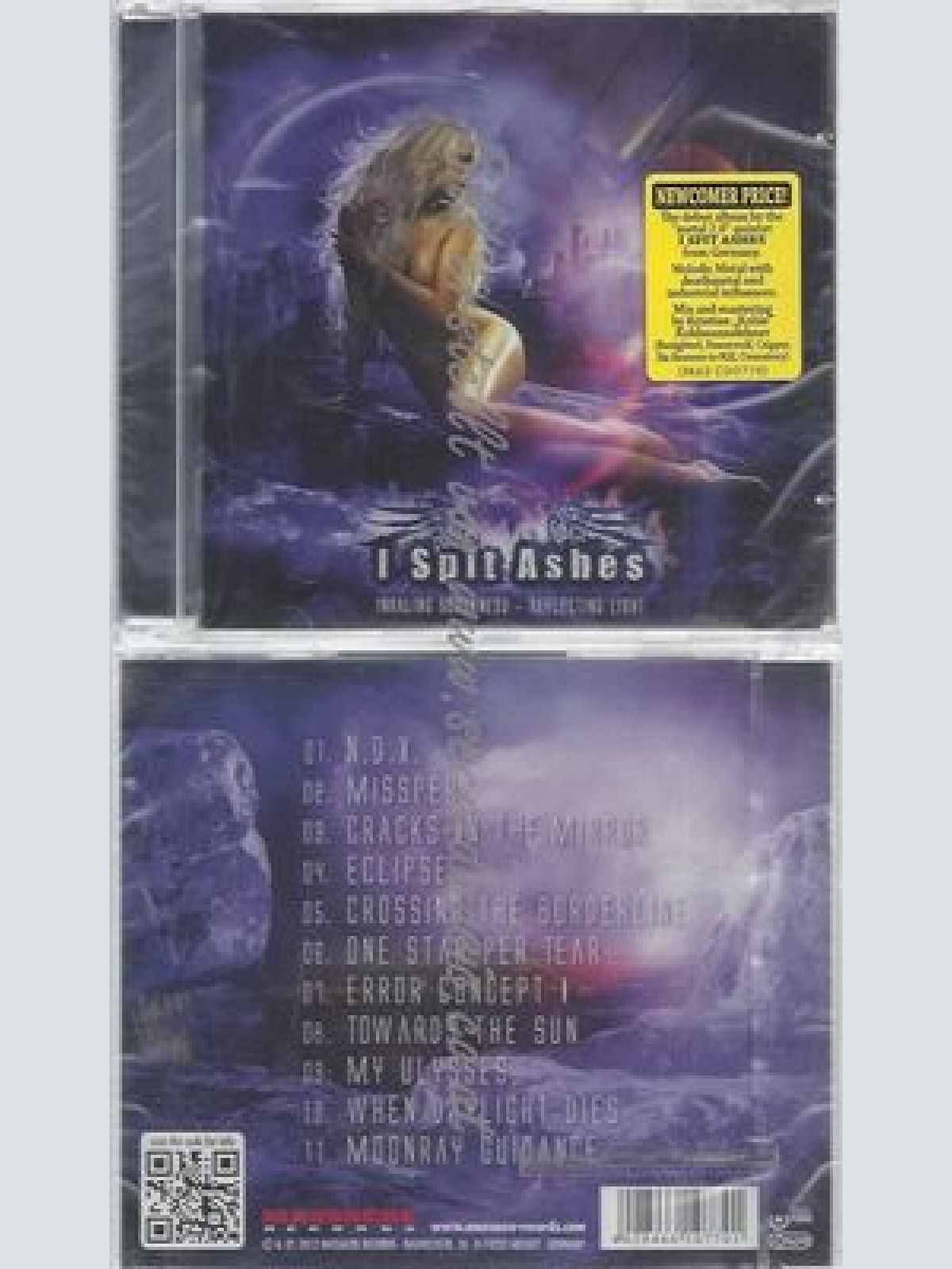 CD--I SPIT ASHES--INHALING BLACKNESS...REFLECTING LIGHT