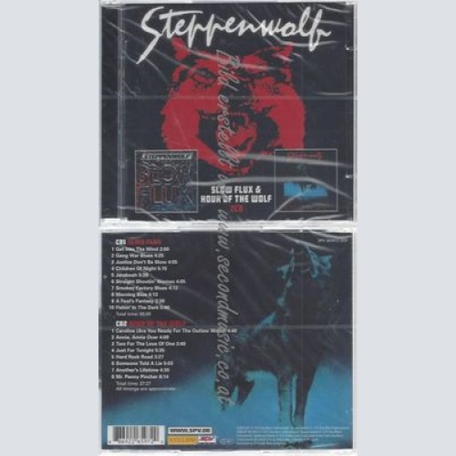 CD--OUR OF WOLF | DOPPEL-CD/ STEPPENWOLF--SLOW FLUX