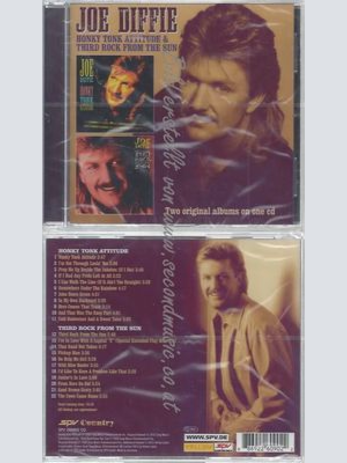 CD--THIRD ROCK FROM THE SUN -  DIFFIE,JOE--HONKY TONK ATTITUDE