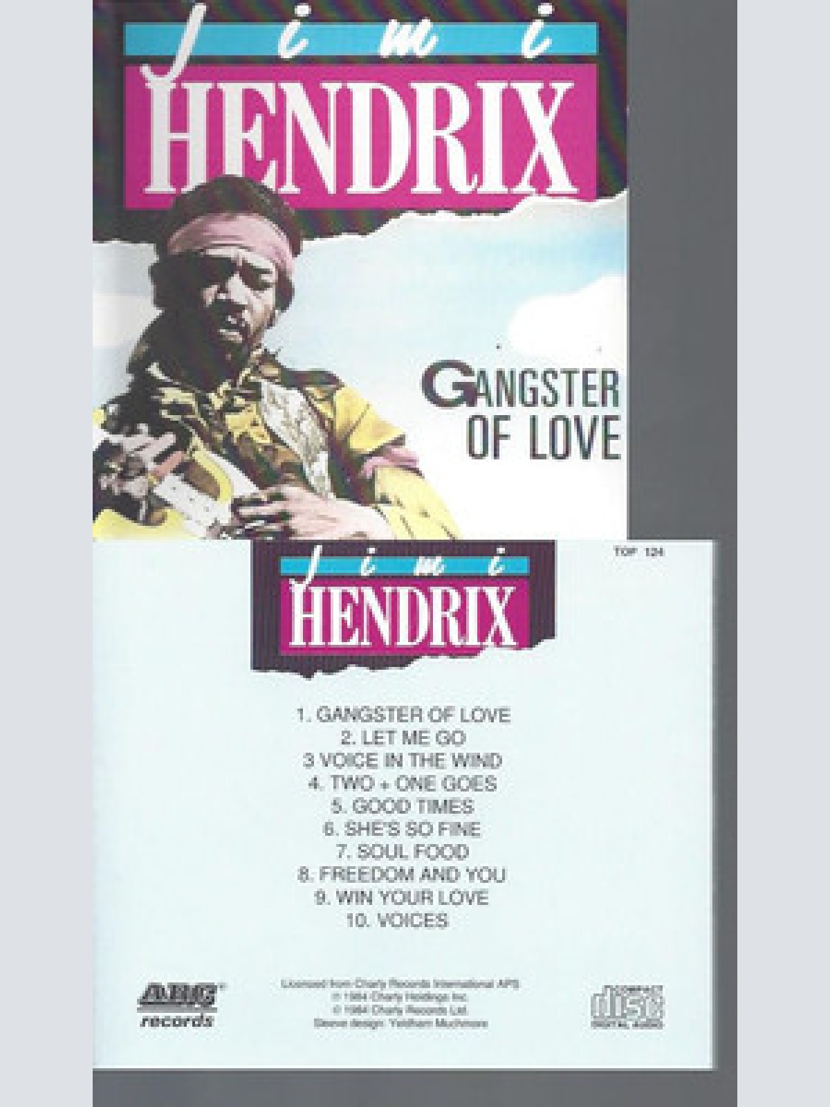 CD--Jimi Hendrix Gangster of Love