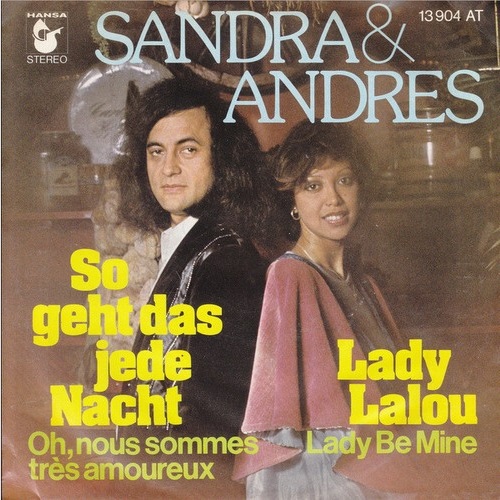7", Single Sandra & Andres - So Geht Das Jede Nacht (Oh, Nous Sommes Très Amo...