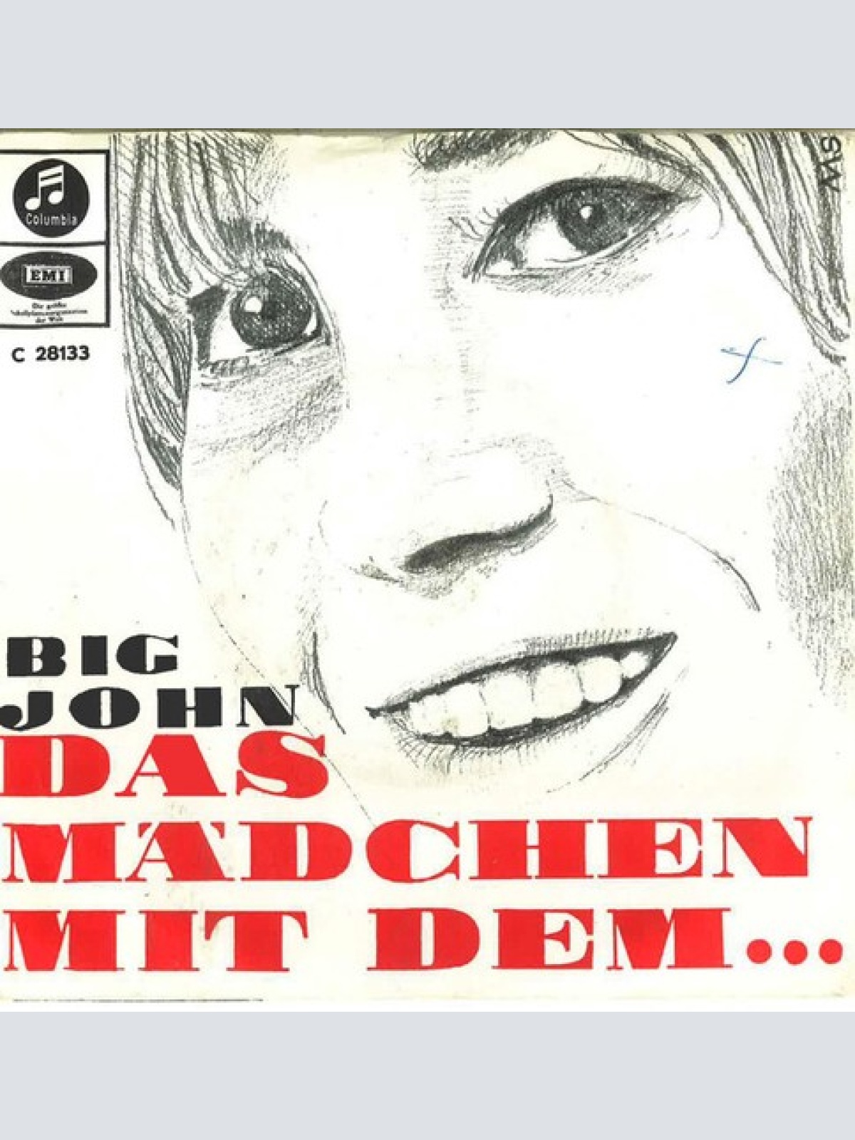 7", Single Big John (18) - Schatten Einer Nacht / Das Mädchen Mit Dem ...