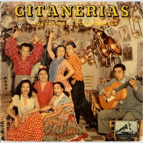 7", EP, Mono Cuadro Gitano "La Coja" - Gitanerias - Cuevas Del Sacromonte