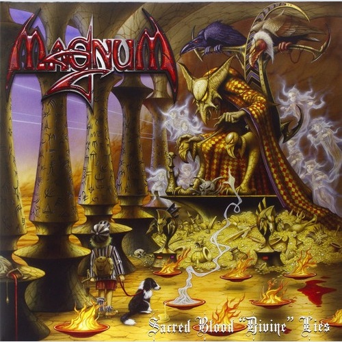 2xLP, Album, Blu + CD, Album Magnum (3) - Sacred Blood "Divine" Lies