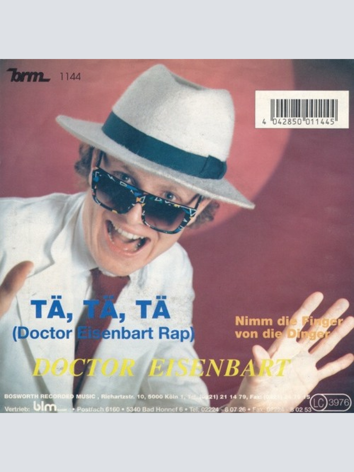 7" Doctor Eisenbart - Tä, Tä, Tä (Doctor Eisenbart Rap)