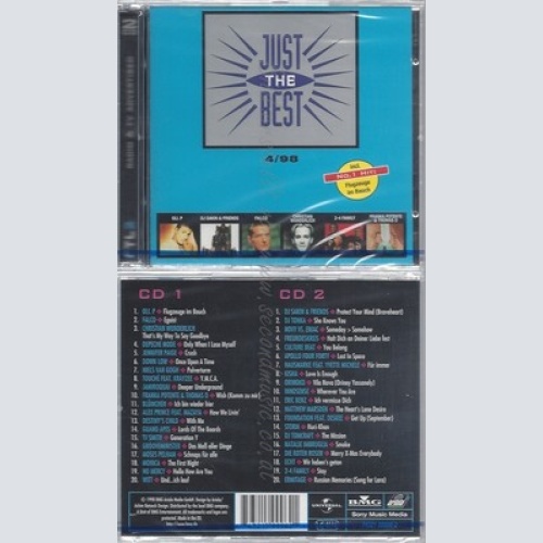 CD--NM-SEALED-VARIOUS -1998- - DOPPEL-CD -- JUST THE BEST 1998 VOL. 4