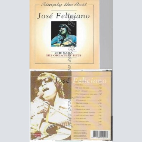 CD--JOSE FELICIANO | --SIMPLY THE BEST:GREATEST HITS