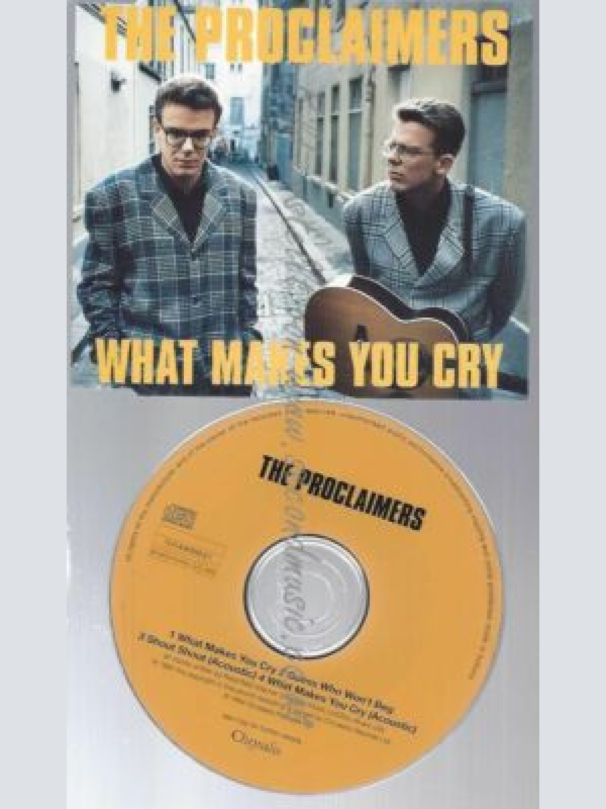 CD--PROCLAIMERS--WHAT MAKES YOU CRY