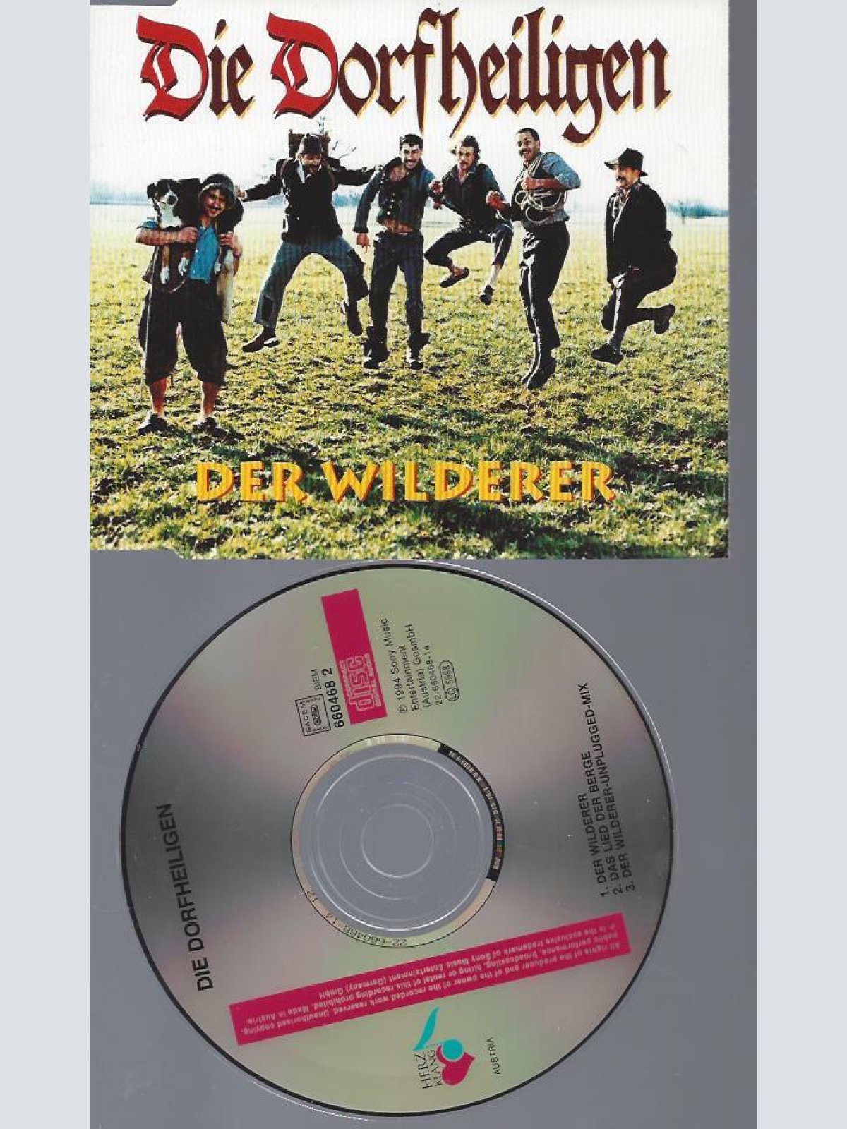 CD -Die Dorfheiligen   // Der Wilderer