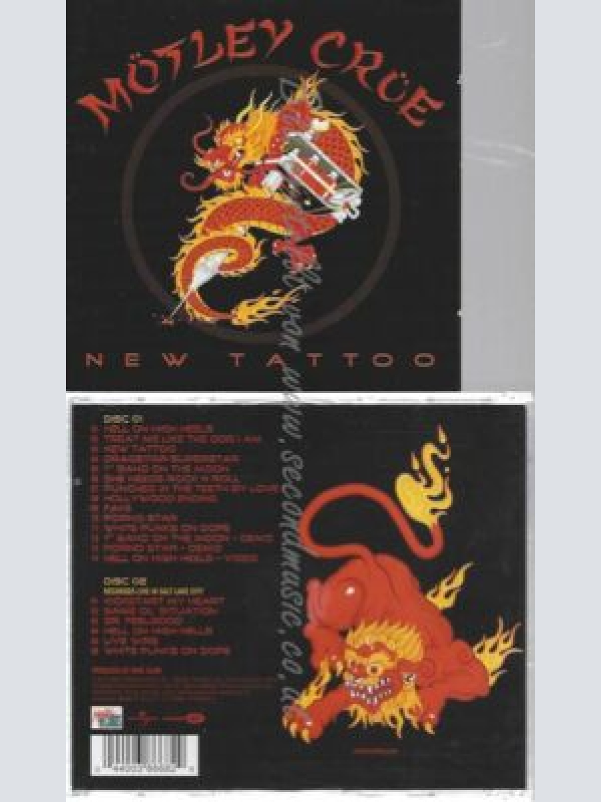 CD--MÖTLEY CRÜE | --NEW TATTOO