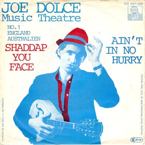 7", Single Joe Dolce Music Theatre - Shaddap You Face
