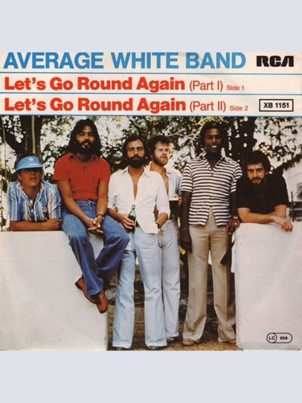 7" Average White Band - Let's Go Round Again