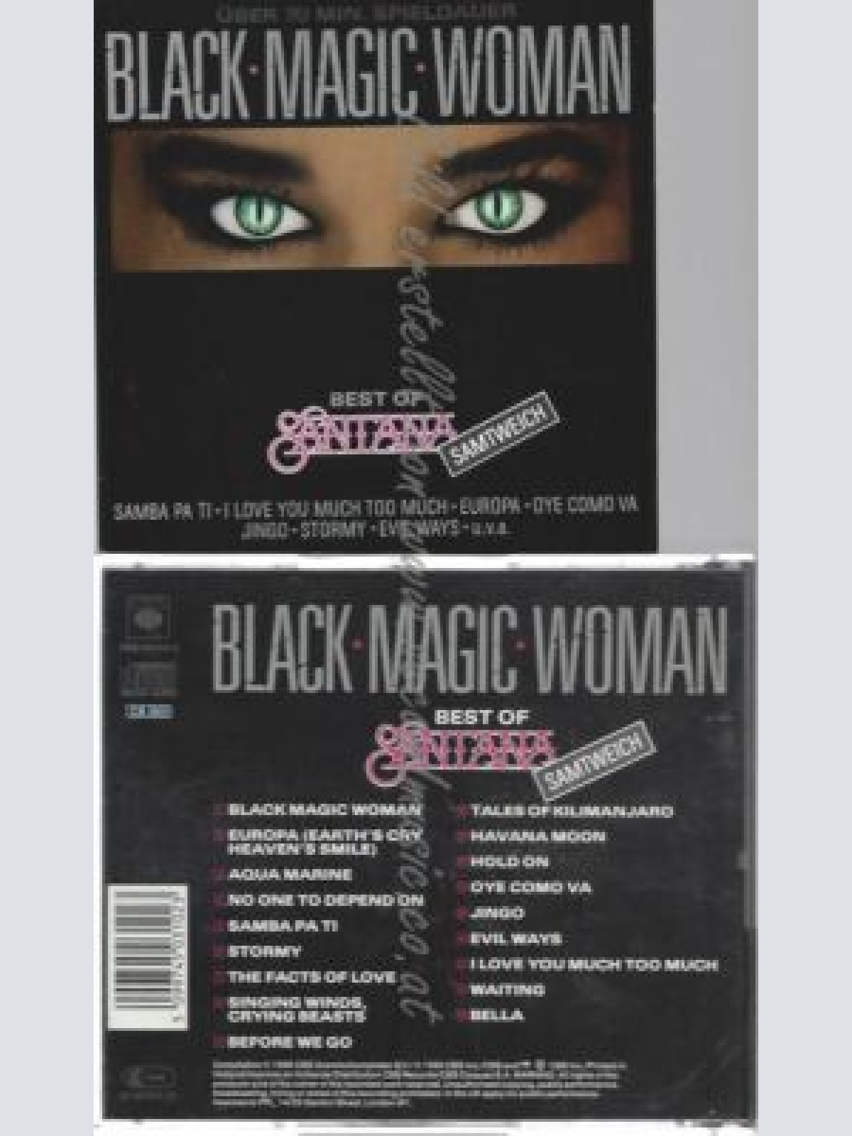 CD--SANTANA--BLACK MAGIC WOMAN