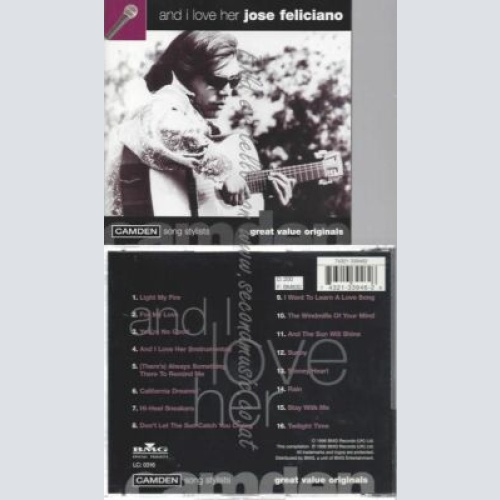 CD--JOSE FELICIANO | --AND I LOVE HER