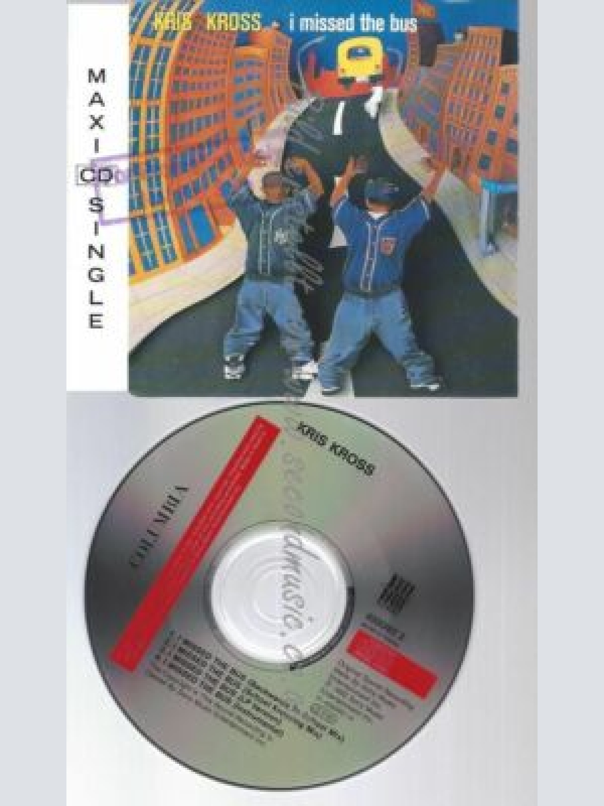 CD--KRIS KROSS--I MISSED THE BUS