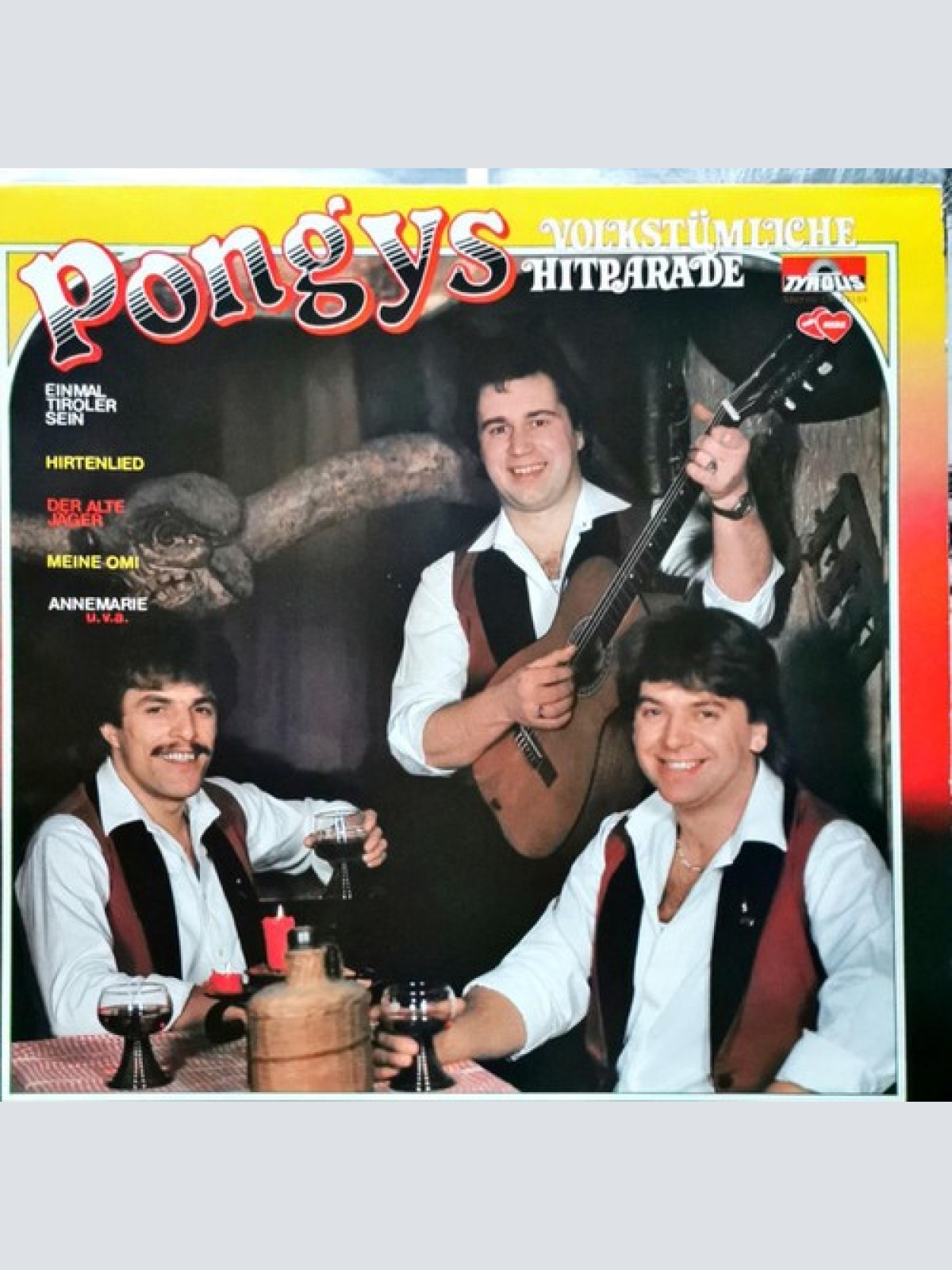 LP, Album Pongy's - Volkstümliche Hitparade