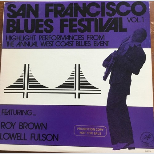 LP, Album Roy Brown / Lowell Fulson - San Francisco Blues Festival, Vol.1
