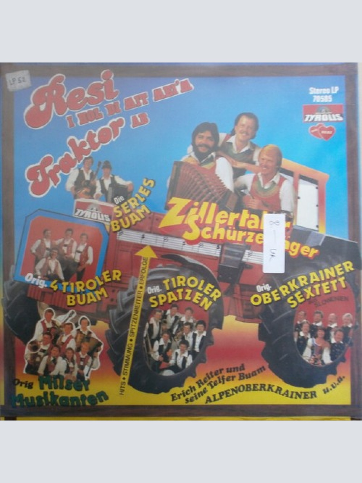 LP, Comp Various - Resi I Hol Di Mit Mei'm Traktor Ab