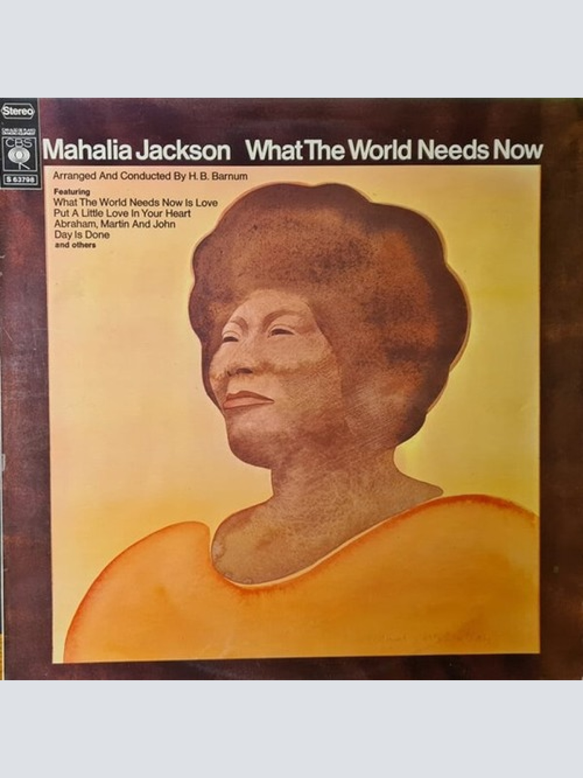 LP Mahalia Jackson - What The World Needs Now