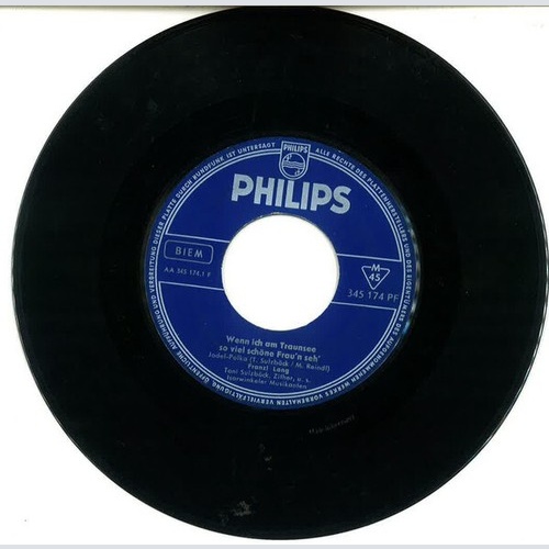 7", Single Franzl Lang - Wenn Ich Am Traunsee So Viele Schöne Frau'n Seh'