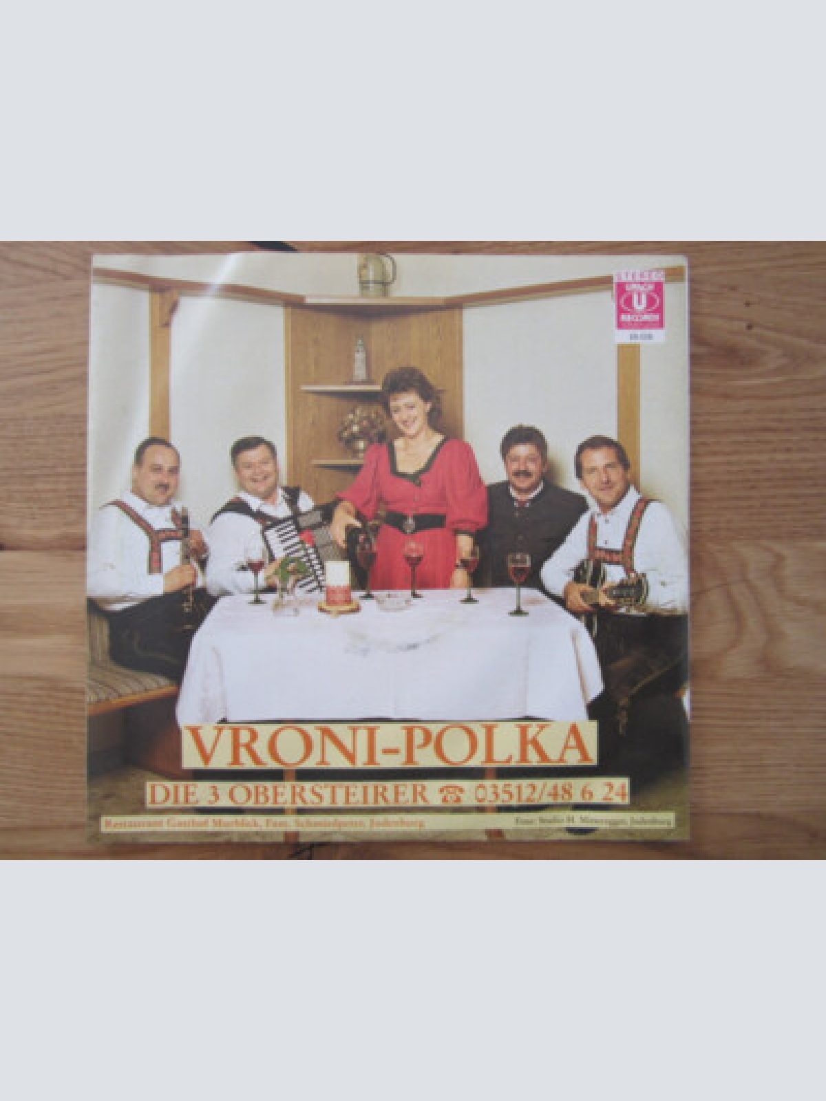 7" Die 3 Obersteirer - Vroni-Polka