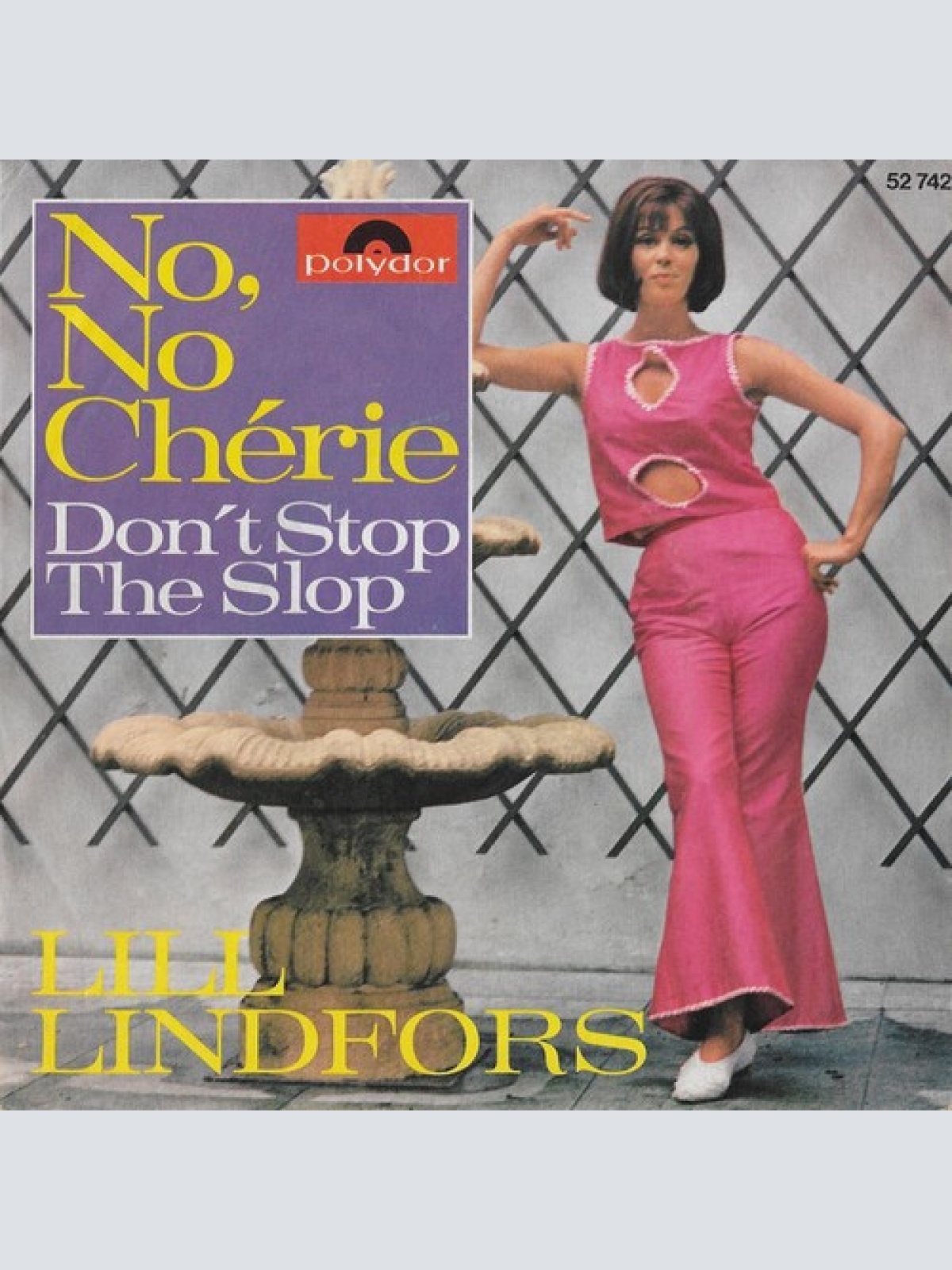7", Single Lill Lindfors - No, No Chérie / Don't Stop The Slop