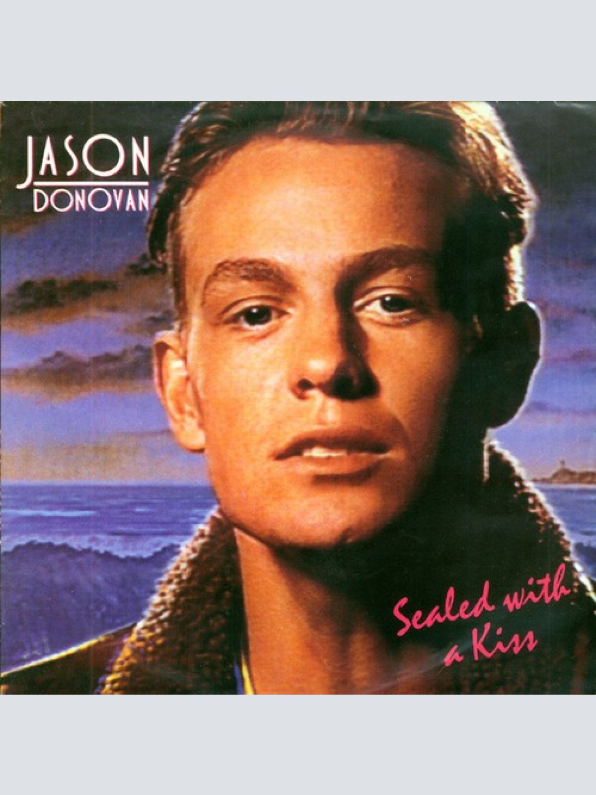 7", Single, Sol Jason Donovan - Sealed With A Kiss