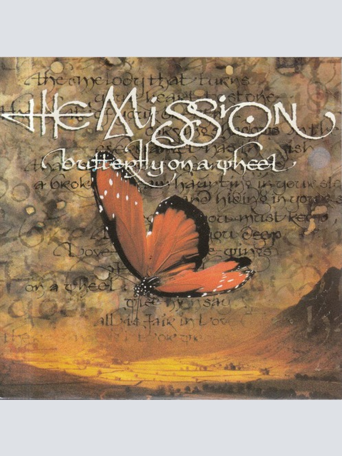 7", Single, Blu The Mission - Butterfly On A Wheel