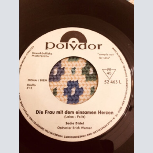 7", Single, Promo Sacha Distel, Orchester Erich Werner, Orchester Peter Laine...
