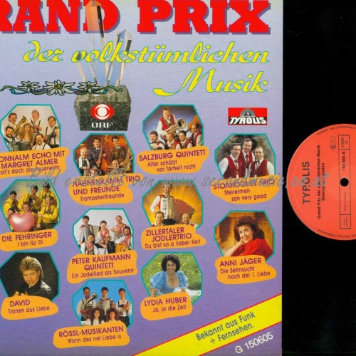 LP--  Grand Prix der Vokstümlichen Musik  / NM