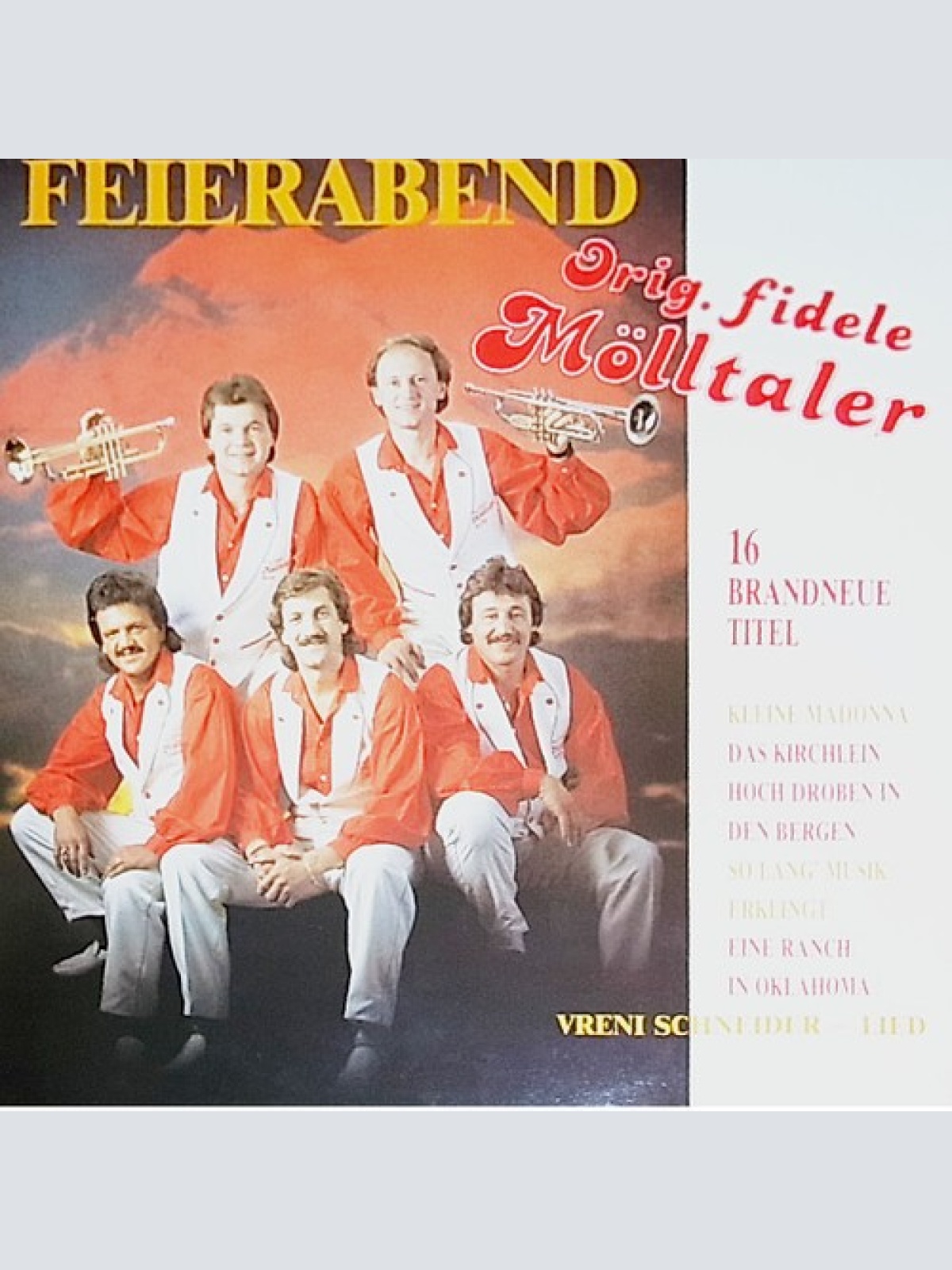 LP, Album Die Fidelen Mölltaler - Feierabend
