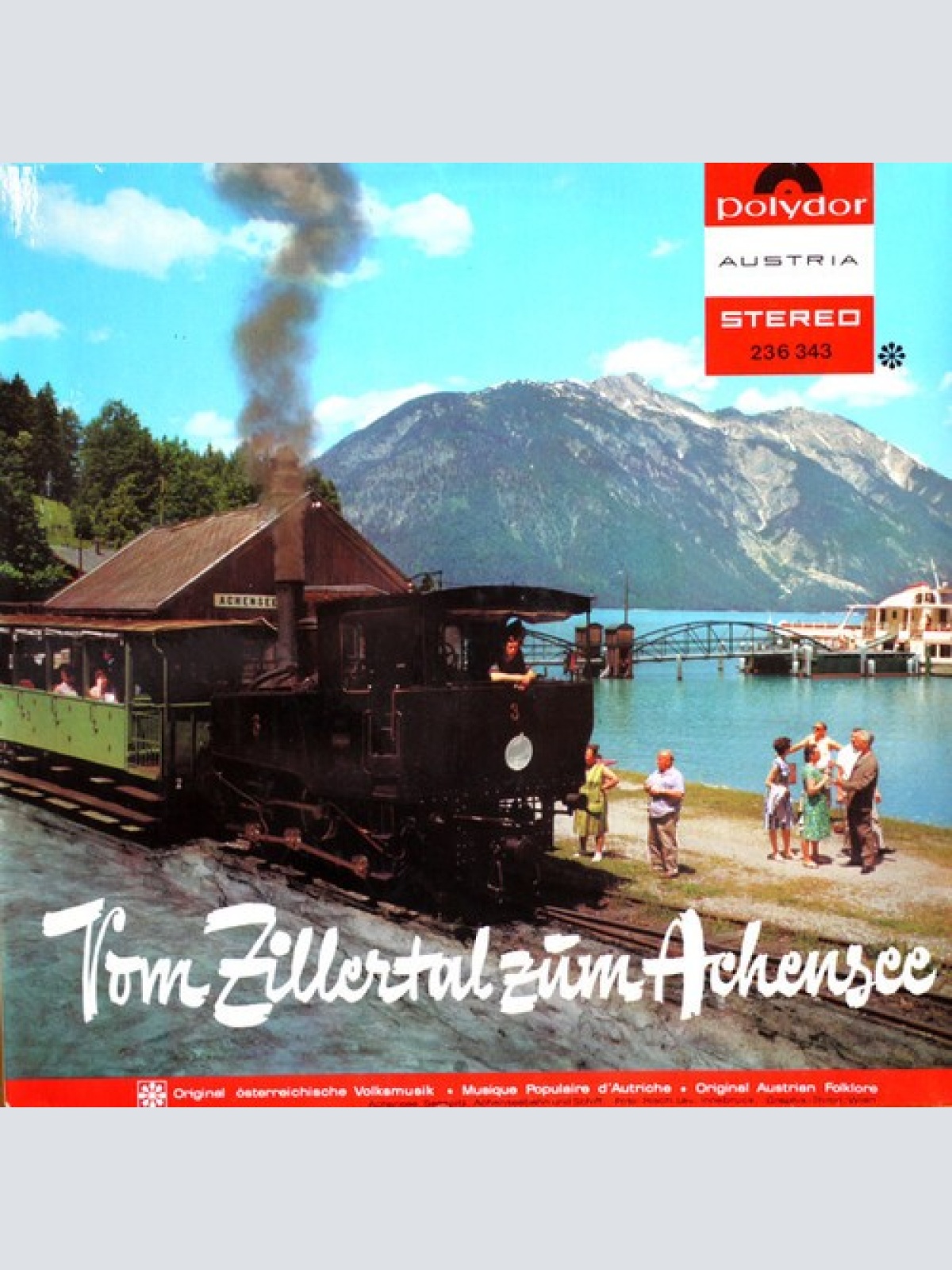 LP, Comp, RP Various - Vom Zillertal Zum Achensee