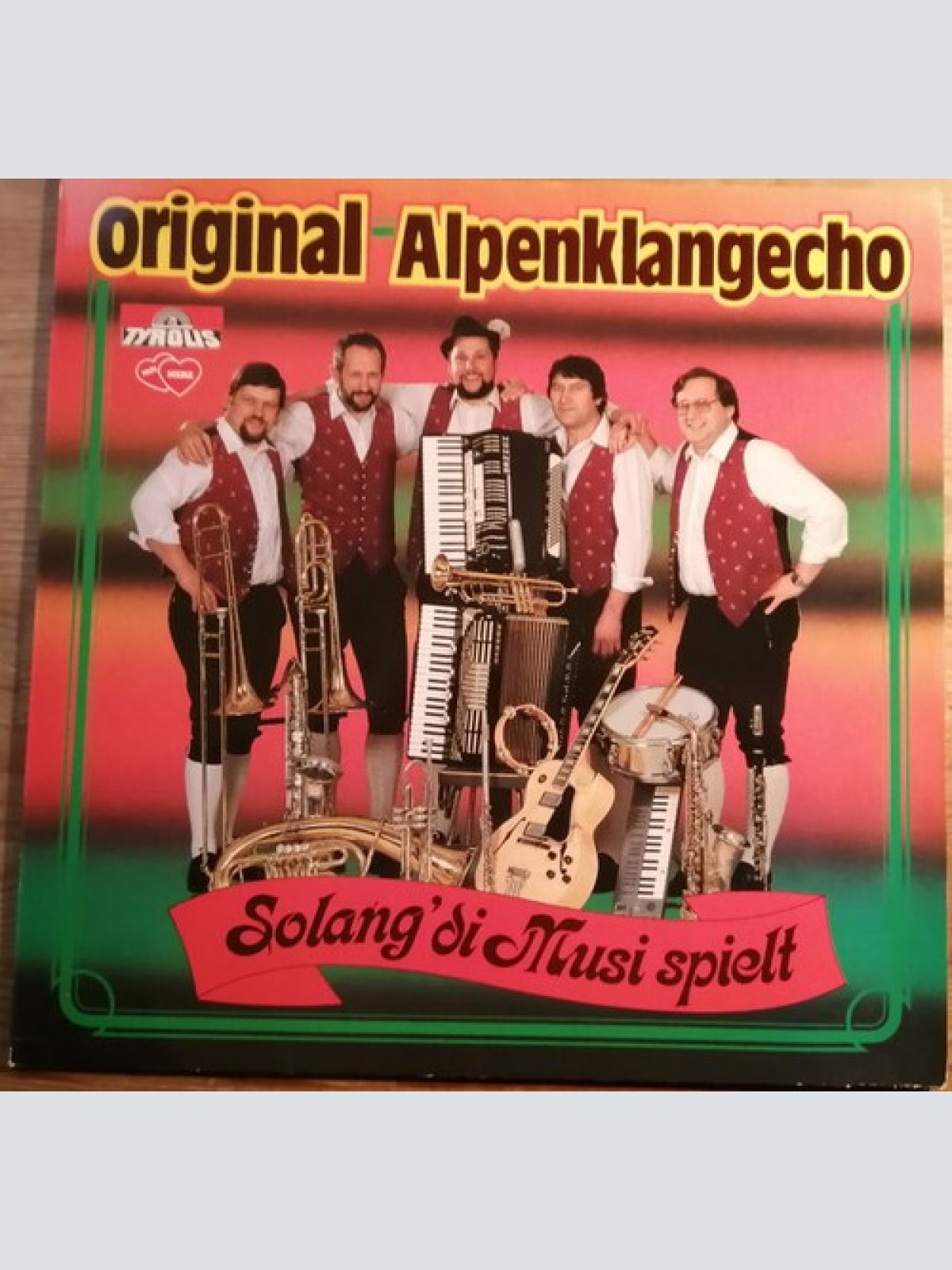 LP, Album Original Alpenklangecho - Solang' Di Musi Spielt