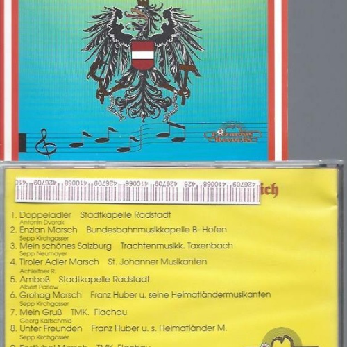 CD--MARSCHMUSIK AUS ÖSTERREICH