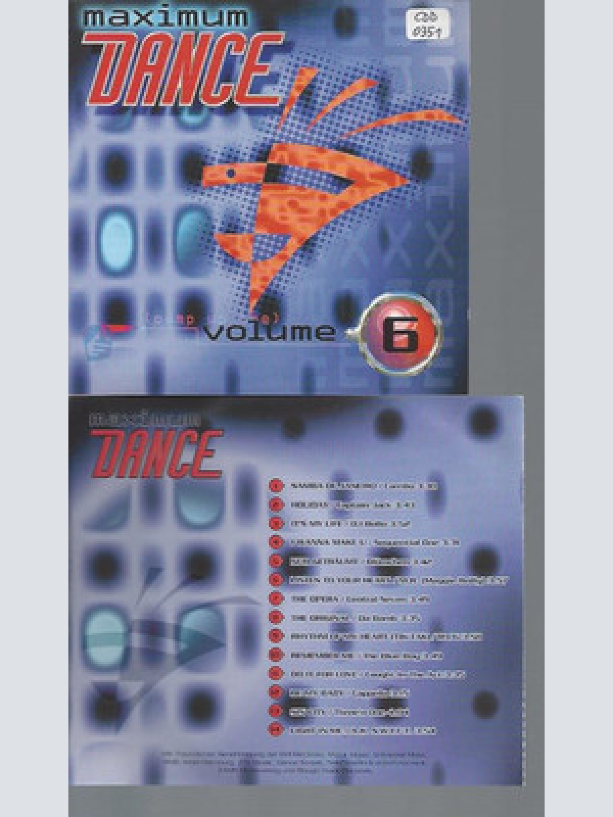 CD-MAXIMUM DANCE 6