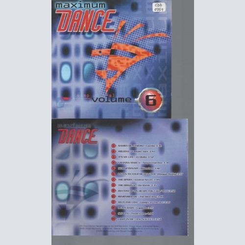 CD-MAXIMUM DANCE 6