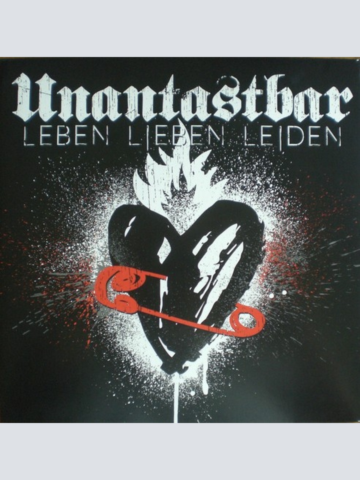 LP, Album, Ltd, Red + CD, Album Unantastbar - Leben, Lieben, Leiden