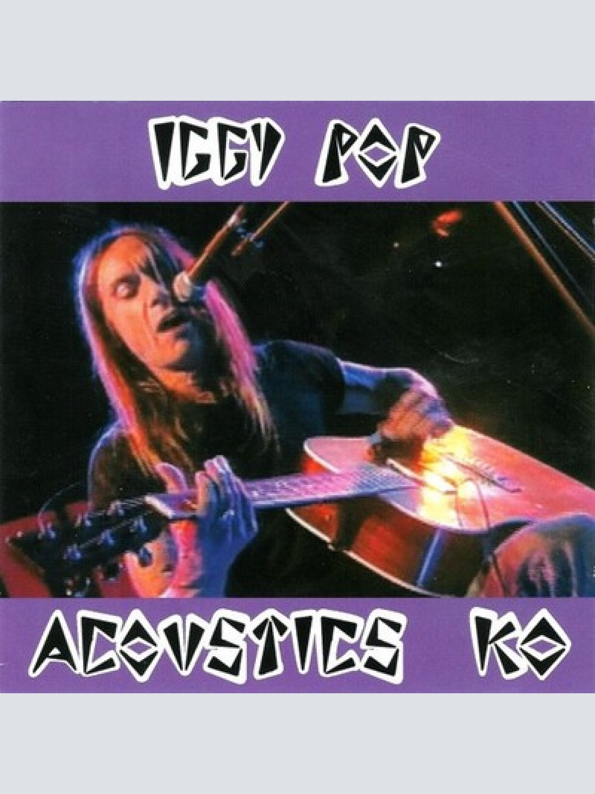 DVD-V, NTSC + CD Iggy Pop - Acoustics KO