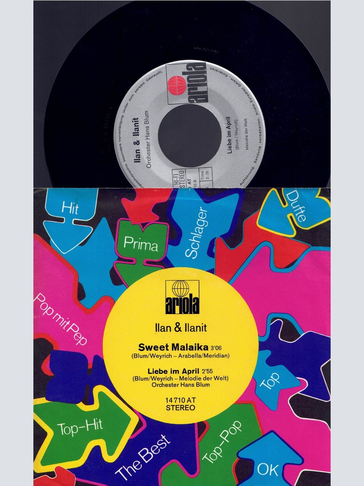 7",  Ilan & Ilanit – Sweet Malaika