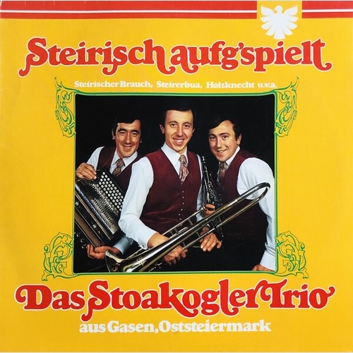LP, Album Stoakogler Trio - Steirisch Aufg'spielt