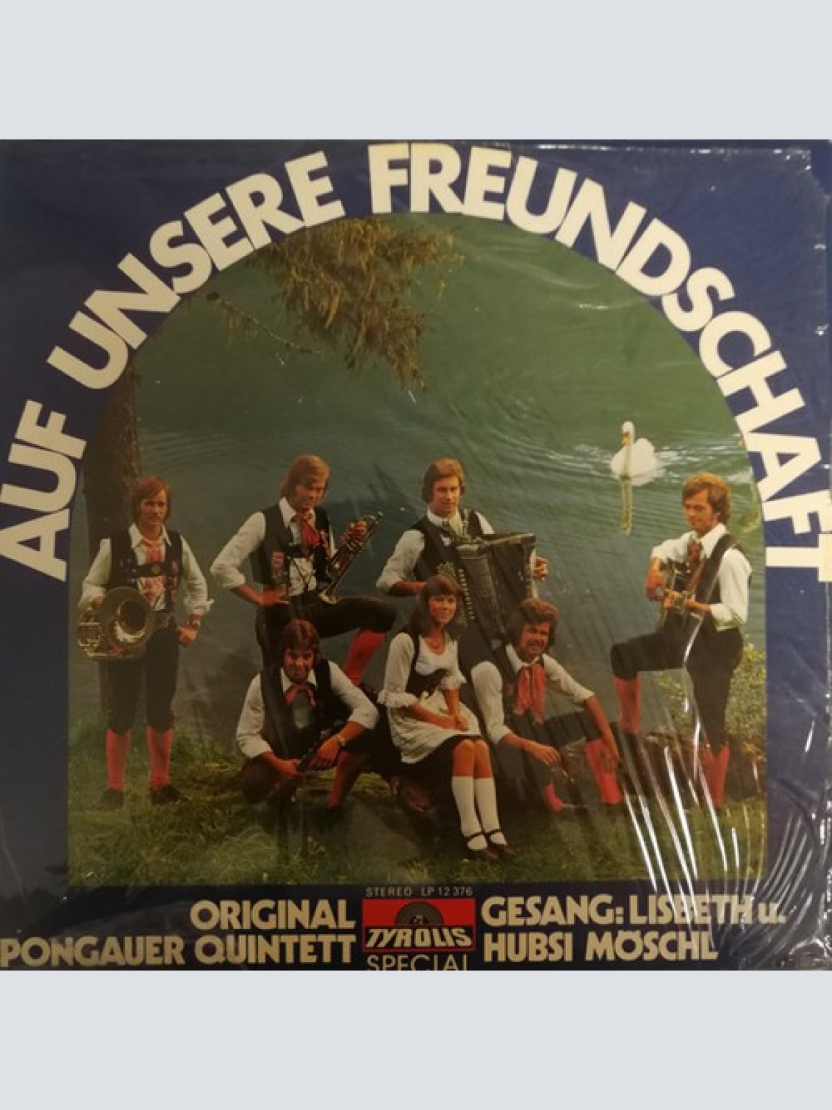 LP, Album Das Original Pongauer Quintett , Gesang: Lisbeth Möschl U. Hubert M...