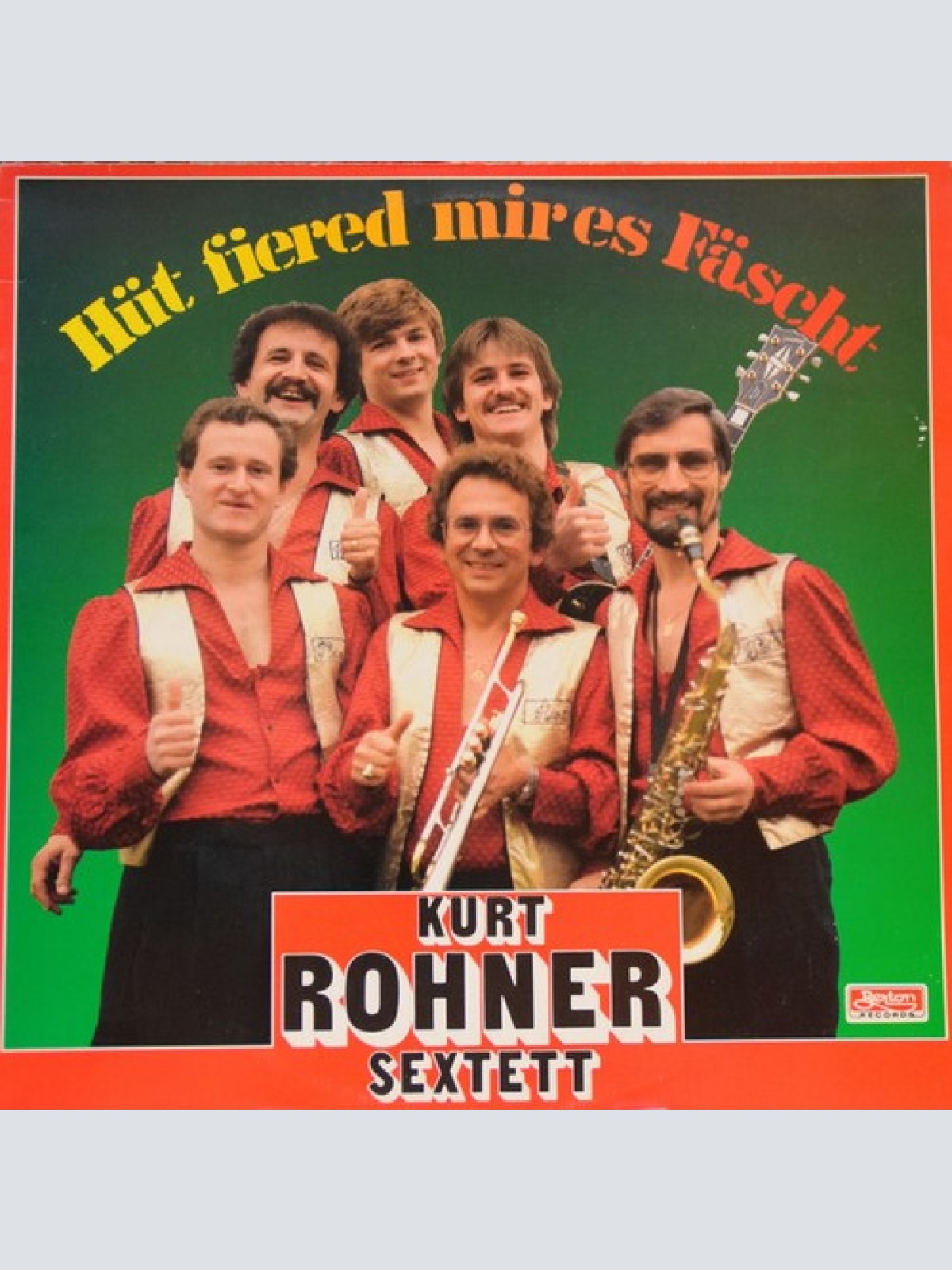LP, Album Kurt Rohner Sextett - Hüt Fiered Mir Es Fäscht