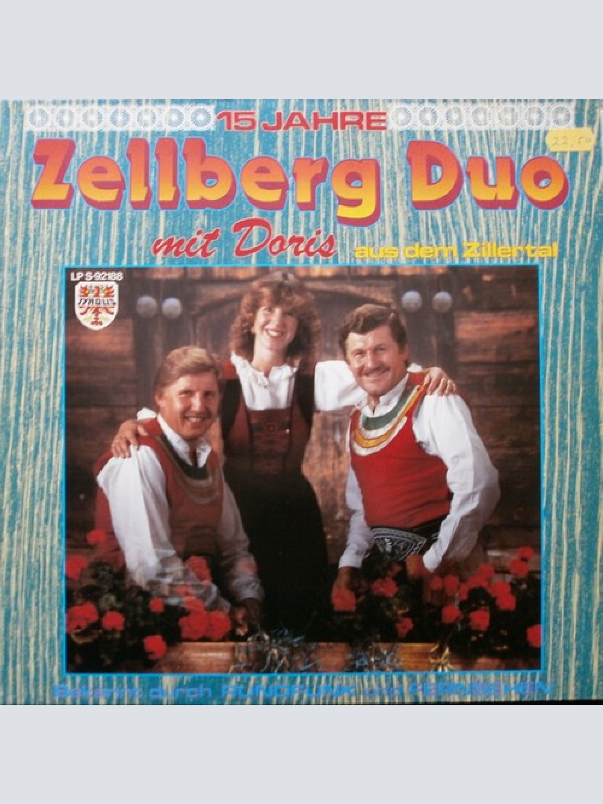 LP, Comp Zellberg Duo Mit Doris - 15 Jahre Zellberg Duo Mit Doris