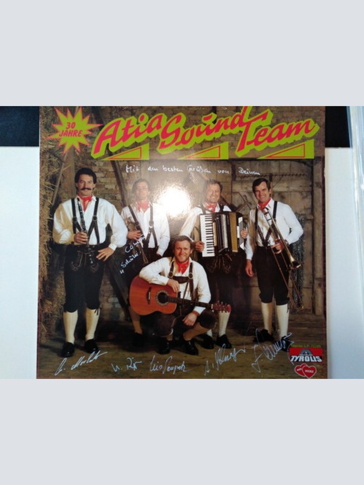 LP, Album Atia Sound Team - 30 Jahre Atia Sound Team