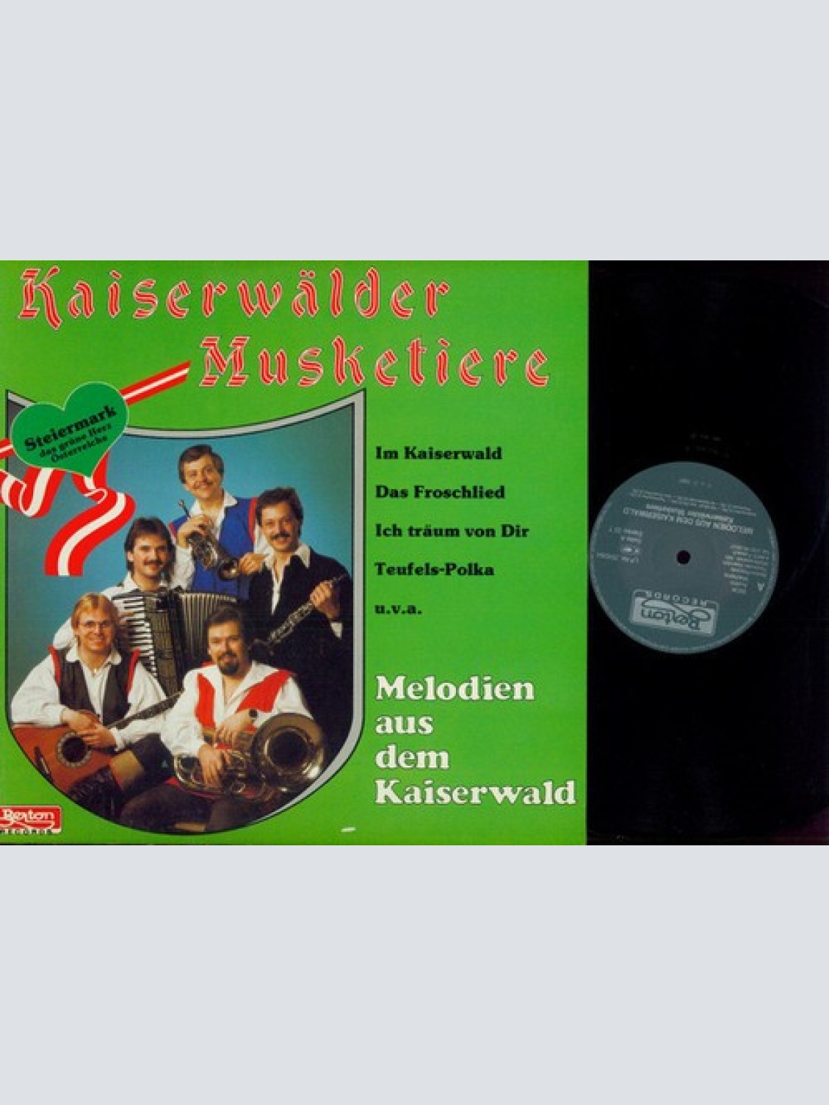 LP, Album Kaiserwälder Musketiere - Melodien Aus Dem Kaiserwald