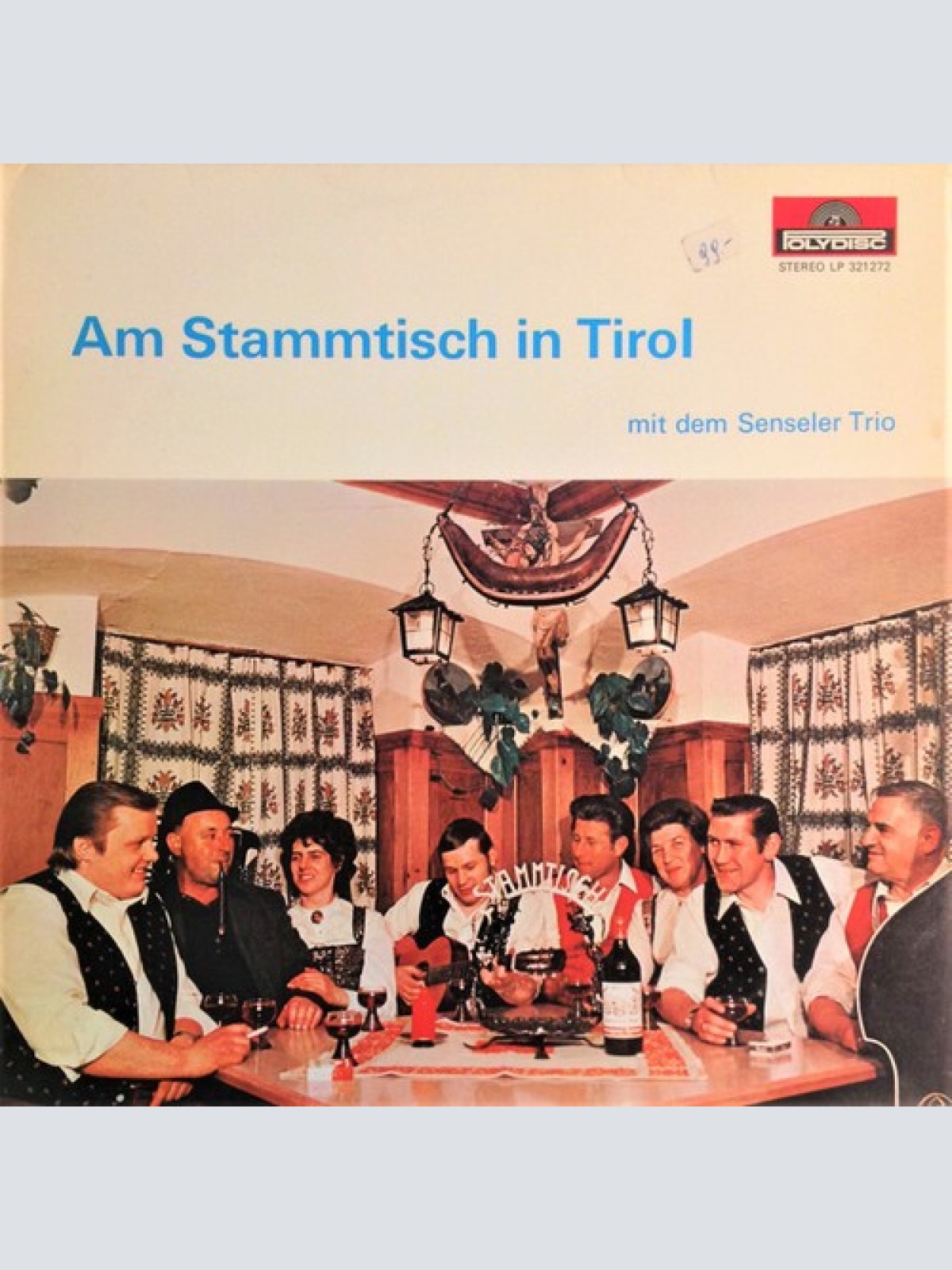 LP, Album Senseler Trio - Am Stammtisch