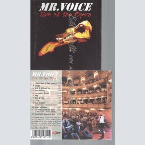 CD--MISTER VOICE--LIVE AT THE OPERA