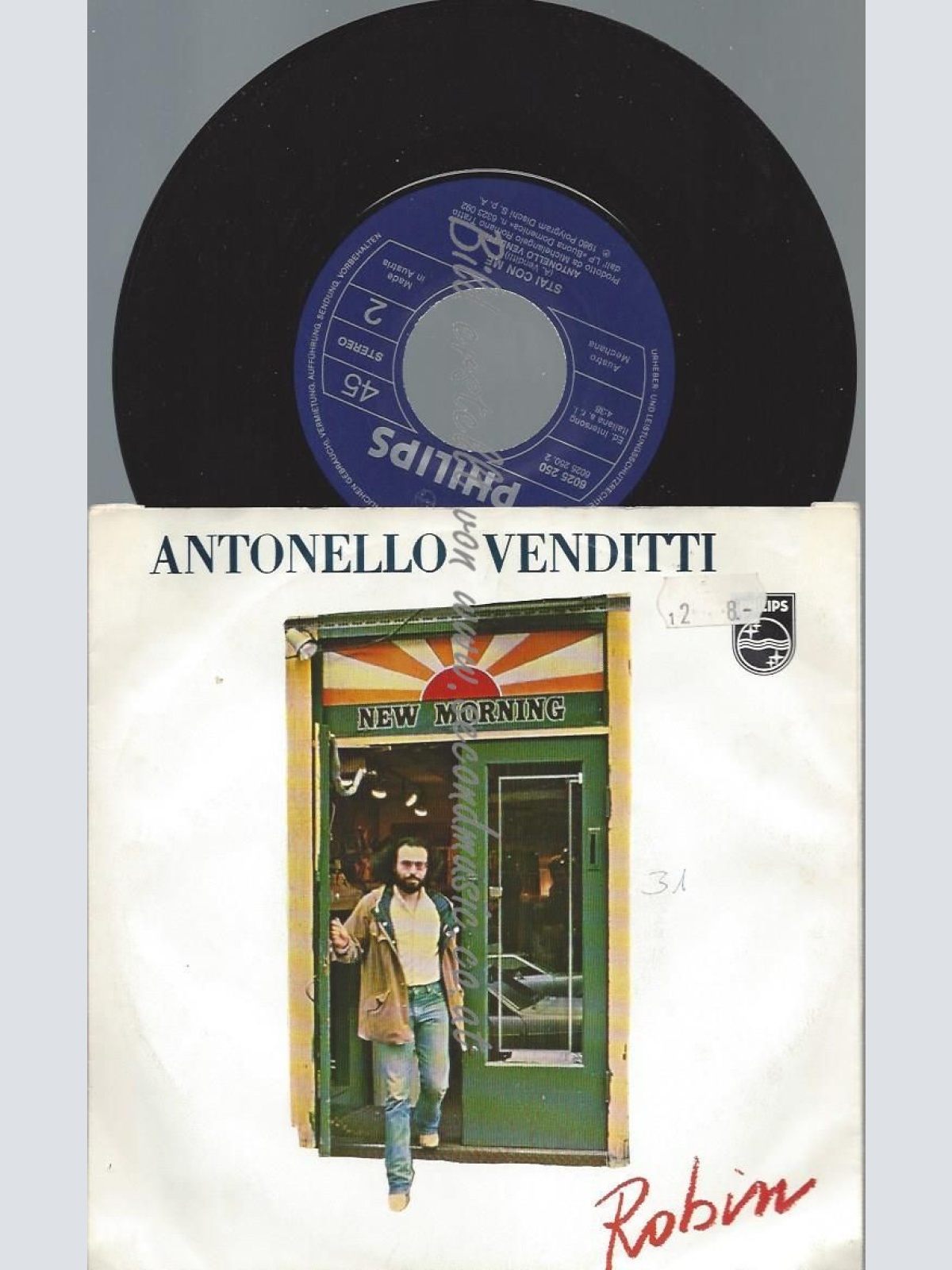 7"   Antonello Venditti – Robin //AT